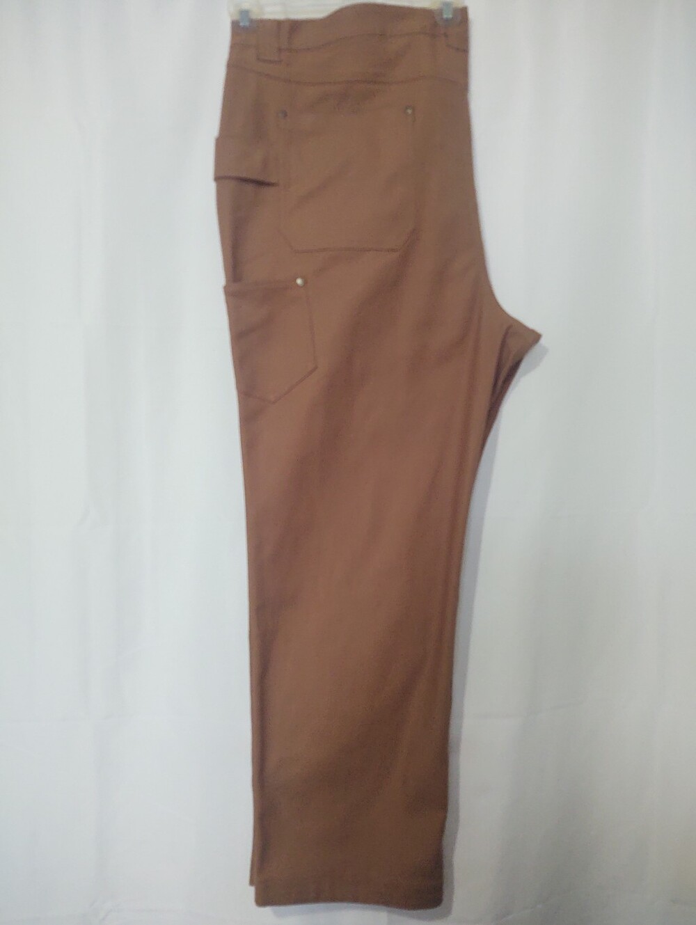 Lincoln Outfitters Pants Mens 48x30 Brown Relaxed Fit Canvas Cargo Workwear